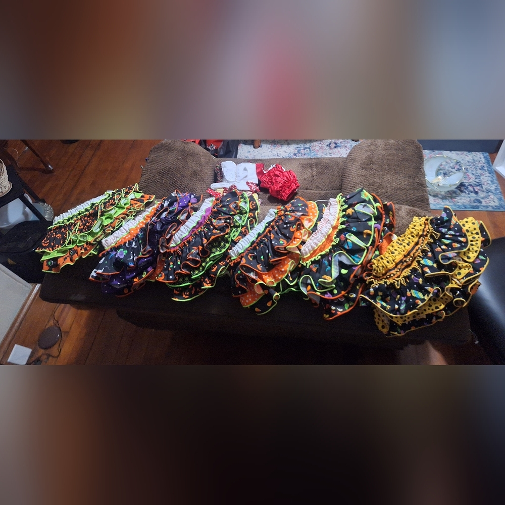 Handmade Halloween Ruffled BLOOMERS!